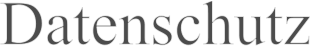 Datenschutz